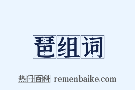 琶组词是什么意思的图片